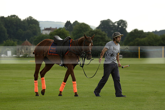 Enigma v Thai Polo in a Veuve Clicquot Gold Cup Polo Match 2013.06.25