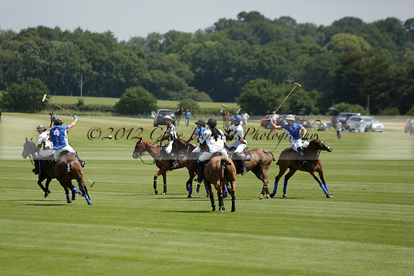 UAE Polo v El Remanso in a Veuve Clicquot Gold Cup Polo Match 2013.07.05