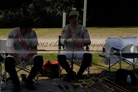 Zacara v Talandracas in a Veuve Clicquot Gold Cup Polo Match 2013.07.18
