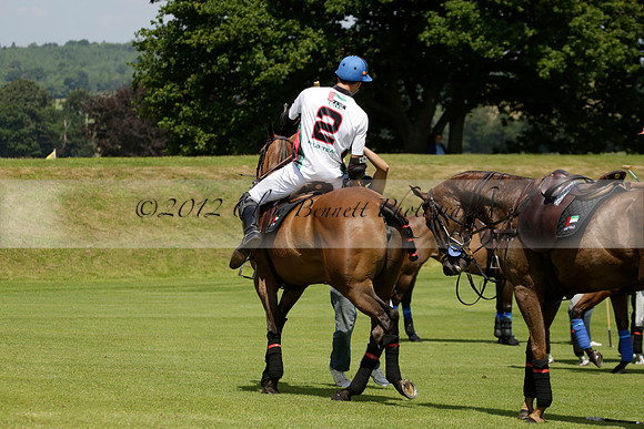 UAE Polo v El Remanso in a Veuve Clicquot Gold Cup Polo Match 2013.07.05