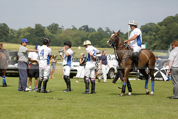 El Remanso v Sumaya in a Veuve Clicquot Gold Cup Polo Match 2013.07.13