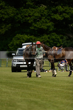 Las Estrellas v Four Quarters Blue in the final of the Jubilee Cup Polo match 2013.06.02