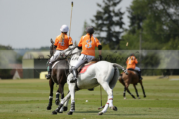 Cowdray Vikings v Enigma in a Bloom British Ladies Open Championship Polo match 2013.07.17