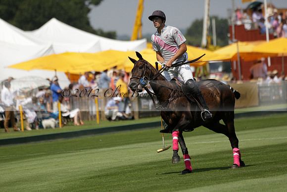 Zacara v Talandracas in a Veuve Clicquot Gold Cup Polo Match 2013.07.18