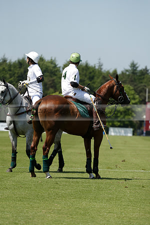 Black Bears v Salkeld in a Cartier Queens Cup polo match 2013.06.05