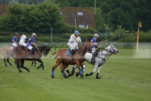 Burningfold v Combe Place in a June 4 Goal Cup polo match 2013.06.11