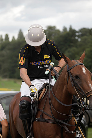 Montana v Maiz Dulce in the Uber 12 goal Final polo match played on Lawns 1 at Cowdray Park Polo Club on Sunday 26 August 2012