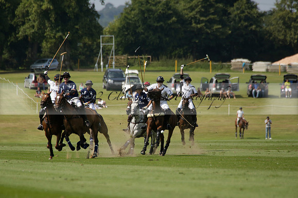 Zacara v Les Lions in a Veuve Clicquot Gold Cup Polo Match 2013.07.06