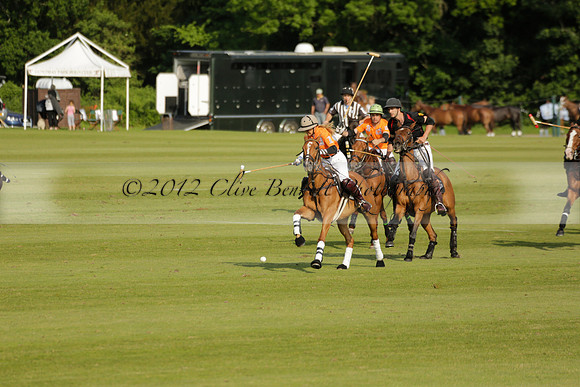 Shoreline v Cowdray Vikings in a Easebourne Cup Semi-final Polo match 2013.06.07