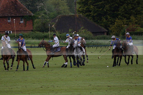 Burningfold v Combe Place in a June 4 Goal Cup polo match 2013.06.11