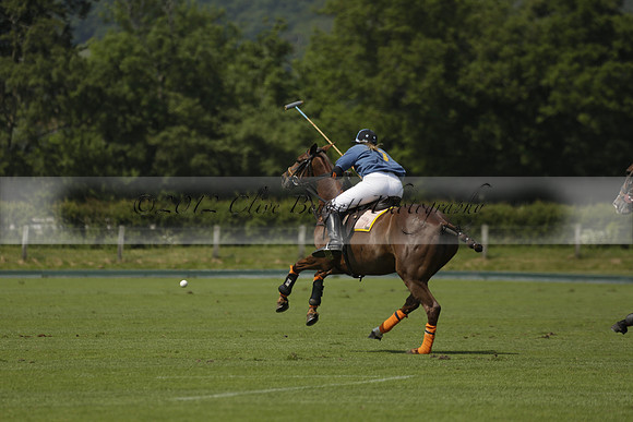 Four Quarters Orange v Montana in a Cicero Cup Polo match 2013.06.06
