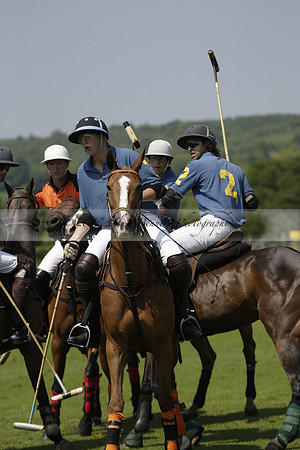 Four Quarters Orange v Montana in a Cicero Cup Polo match 2013.06.06