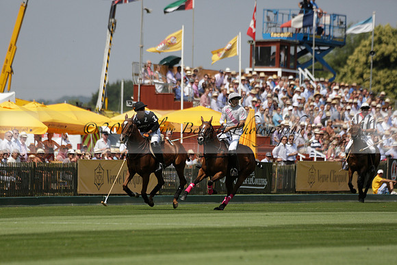 Zacara v Talandracas in a Veuve Clicquot Gold Cup Polo Match 2013.07.18