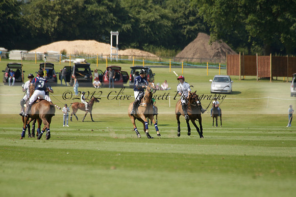 Zacara v Les Lions in a Veuve Clicquot Gold Cup Polo Match 2013.07.06