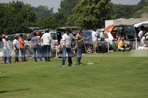 Zacara v Talandracas in a Veuve Clicquot Gold Cup Polo Match 2013.07.18