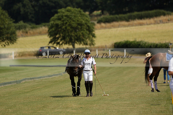 Cowdray Vikings v Enigma in a Bloom British Ladies Open Championship Polo match 2013.07.17