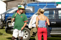 Wilde Cup polo match played between Mount Loftus (red) vs New Forest (green) At the New Forest Polo Club on Sunday 18 August 2013
