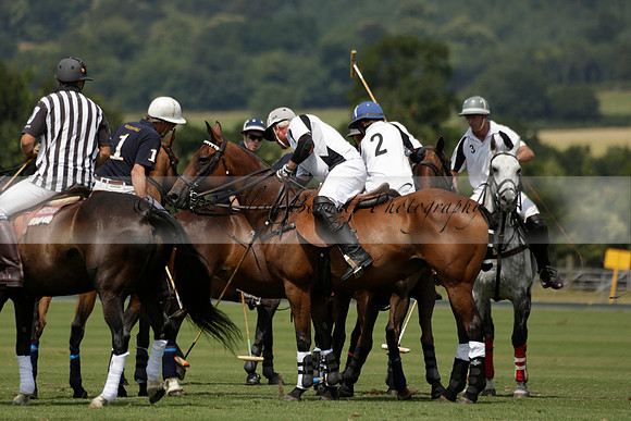 Silver Fox v Wintershall in a July 4 Goal Polo match 2013.07.17