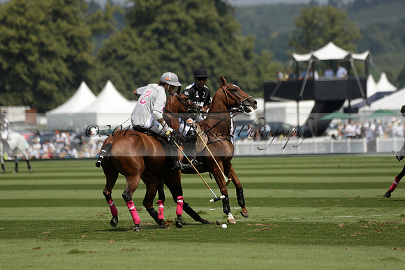 Zacara v Talandracas in a Veuve Clicquot Gold Cup Polo Match 2013.07.18