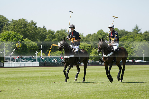 Black Bears v Salkeld in a Cartier Queens Cup polo match 2013.06.05