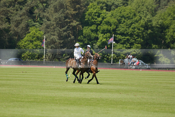 Black Bears v Salkeld in a Cartier Queens Cup polo match 2013.06.05