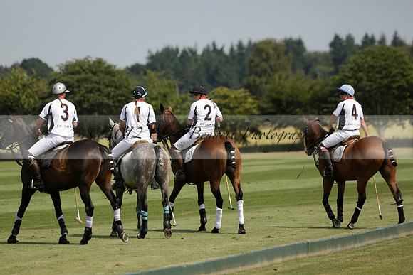 Cowdray Vikings v Enigma in a Bloom British Ladies Open Championship Polo match 2013.07.17