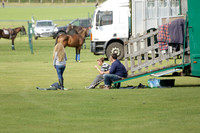 La Tremenda (mauve) v Maiz Dulce (green) in the Brecknock Cup  final polo match. Played at Cowdray Park Polo Club on Sunday 25 August 2013 on Ambersham 1. www.polopictures.co.uk