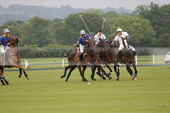 Burningfold v Combe Place in a June 4 Goal Cup polo match 2013.06.11