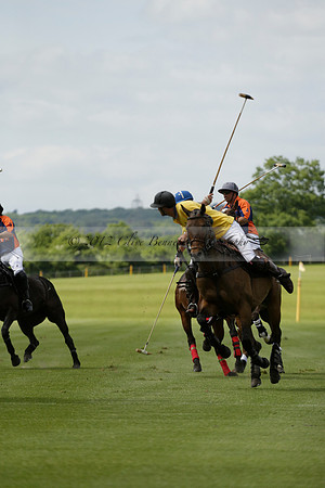 Las Estrellas v Four Quarters Blue in the final of the Jubilee Cup Polo match 2013.06.02