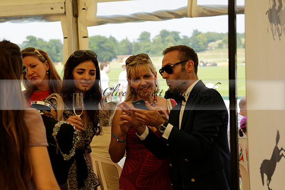 Zacara v Les Lions in a Veuve Clicquot Gold Cup Polo Match 2013.07.06
