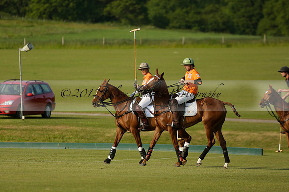 Shoreline v Cowdray Vikings in a Easebourne Cup Semi-final Polo match 2013.06.07