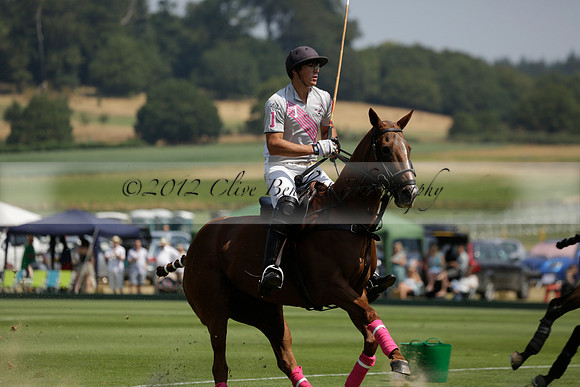 Zacara v Talandracas in a Veuve Clicquot Gold Cup Polo Match 2013.07.18