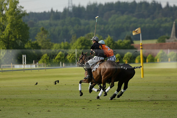 Shoreline v Cowdray Vikings in a Easebourne Cup Semi-final Polo match 2013.06.07