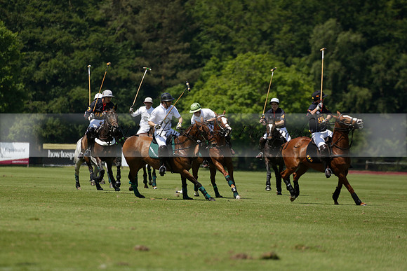 Black Bears v Salkeld in a Cartier Queens Cup polo match 2013.06.05