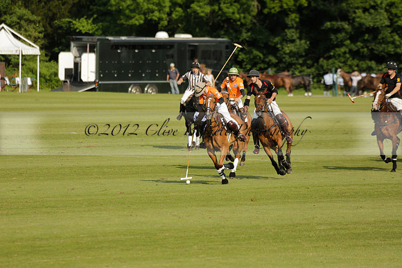 Shoreline v Cowdray Vikings in a Easebourne Cup Semi-final Polo match 2013.06.07