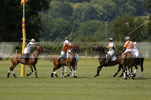 Cowdray Vikings v Enigma in a Bloom British Ladies Open Championship Polo match 2013.07.17