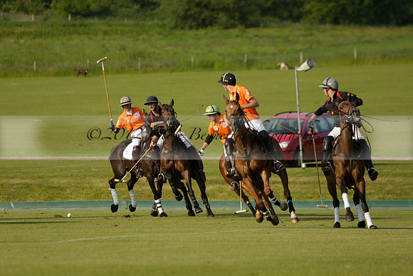 Shoreline v Cowdray Vikings in a Easebourne Cup Semi-final Polo match 2013.06.07