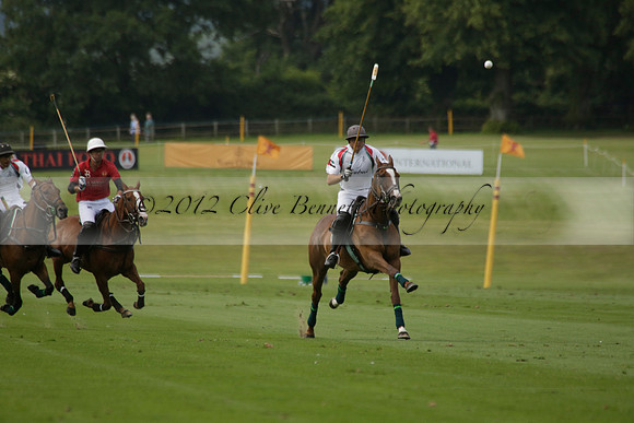Dubai v La Bamba de Areco in a Veuve Clicquot Gold Cup Polo Match 2013.07.04