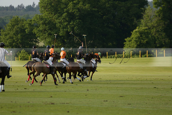 Shoreline v Cowdray Vikings in a Easebourne Cup Semi-final Polo match 2013.06.07