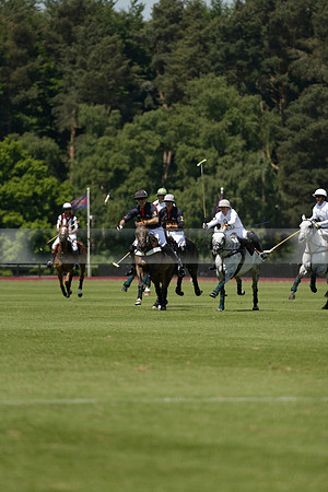 Black Bears v Salkeld in a Cartier Queens Cup polo match 2013.06.05