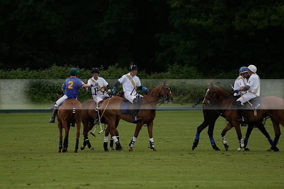 Burningfold v Combe Place in a June 4 Goal Cup polo match 2013.06.11