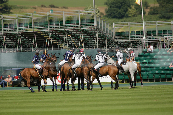 Zacara v Les Lions in a Veuve Clicquot Gold Cup Polo Match 2013.07.06
