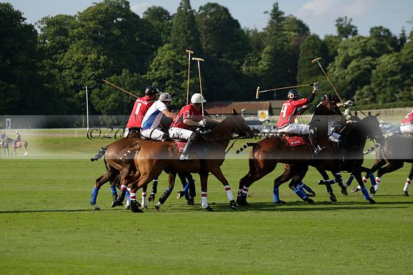 El Remanso v Emlor in a Veuve Clicquot Gold Cup Polo Match 2013.06.30
