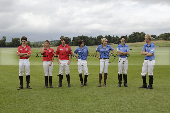 The Colts Cup presentation at Cowdray Park Polo Club on Lawns 2 on Thursday 15 August 2013 2013.08.15