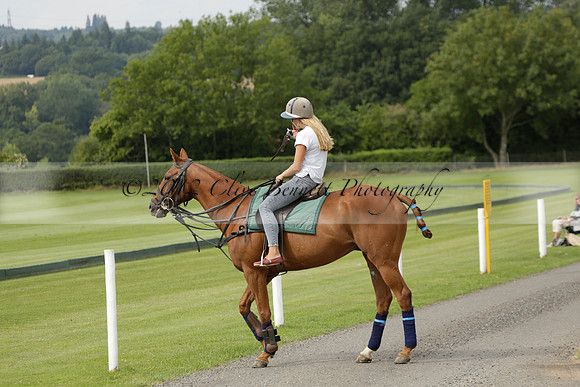 Beau Design v Boscom in an August Rother Cup 4 goal polo match at Cowdray Park Polo Club on Wednesday 07 August 2013