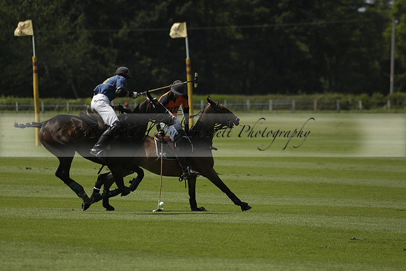 Four Quarters Orange v Montana in a Cicero Cup Polo match 2013.06.06