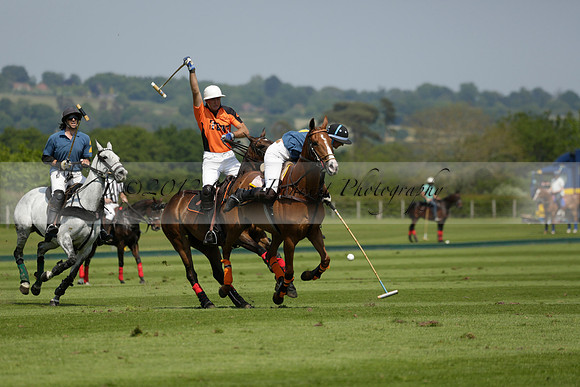 Four Quarters Orange v Montana in a Cicero Cup Polo match 2013.06.06