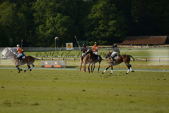 Shoreline v Cowdray Vikings in a Easebourne Cup Semi-final Polo match 2013.06.07
