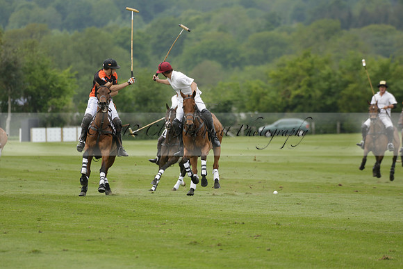 Poulton v Four Quarters Black in a Jaeger Le Coultre Dollar Cup Polo match 2013.05.22
