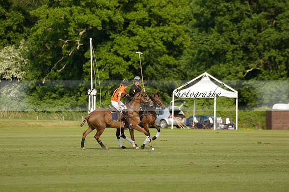 Shoreline v Cowdray Vikings in a Easebourne Cup Semi-final Polo match 2013.06.07